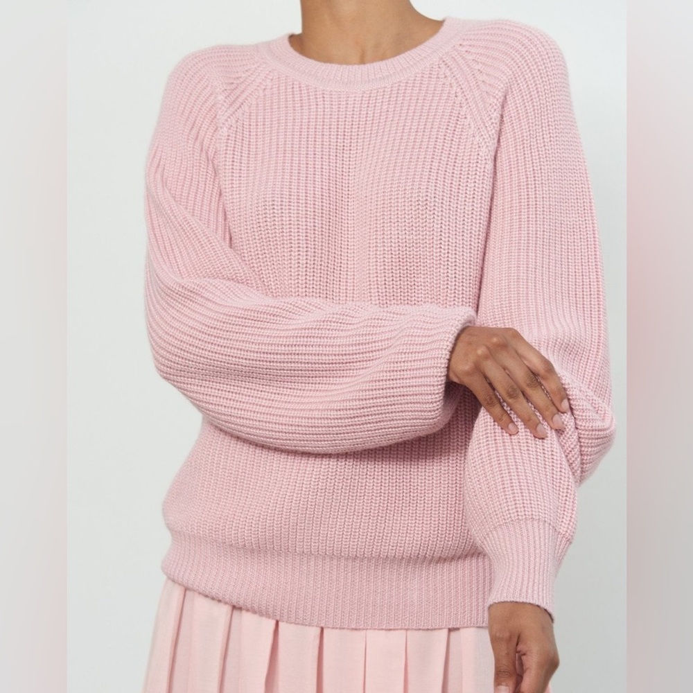 Pastel Pink Mara Hoffman Avery Sweater Size XXS